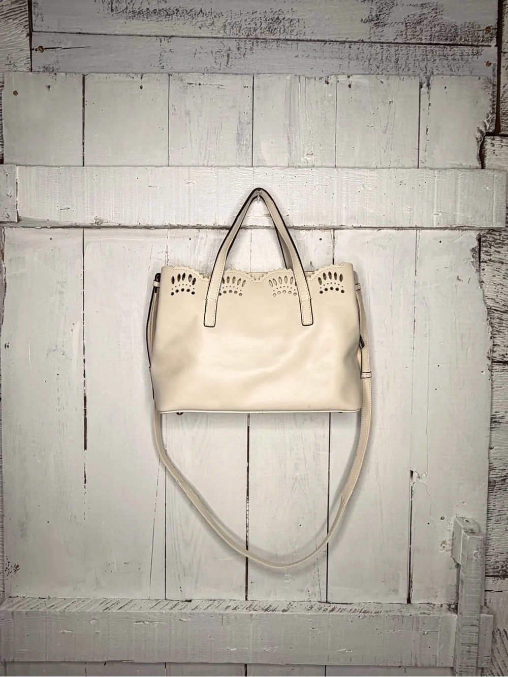 Radley London Dukes Place Broderie Medium Grab Multiway Bag - Cream
